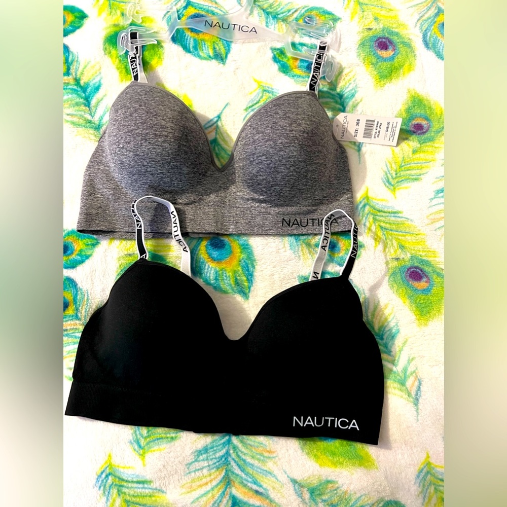 Nautica set of 2 sports bras